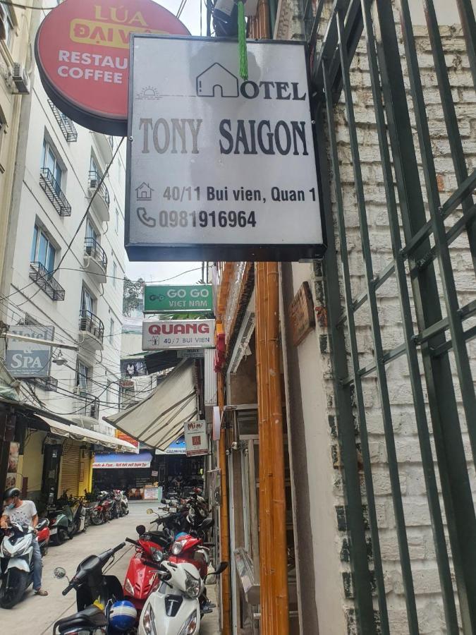 Tony Saigon Hotel Ho Chi Minh-staden Exteriör bild